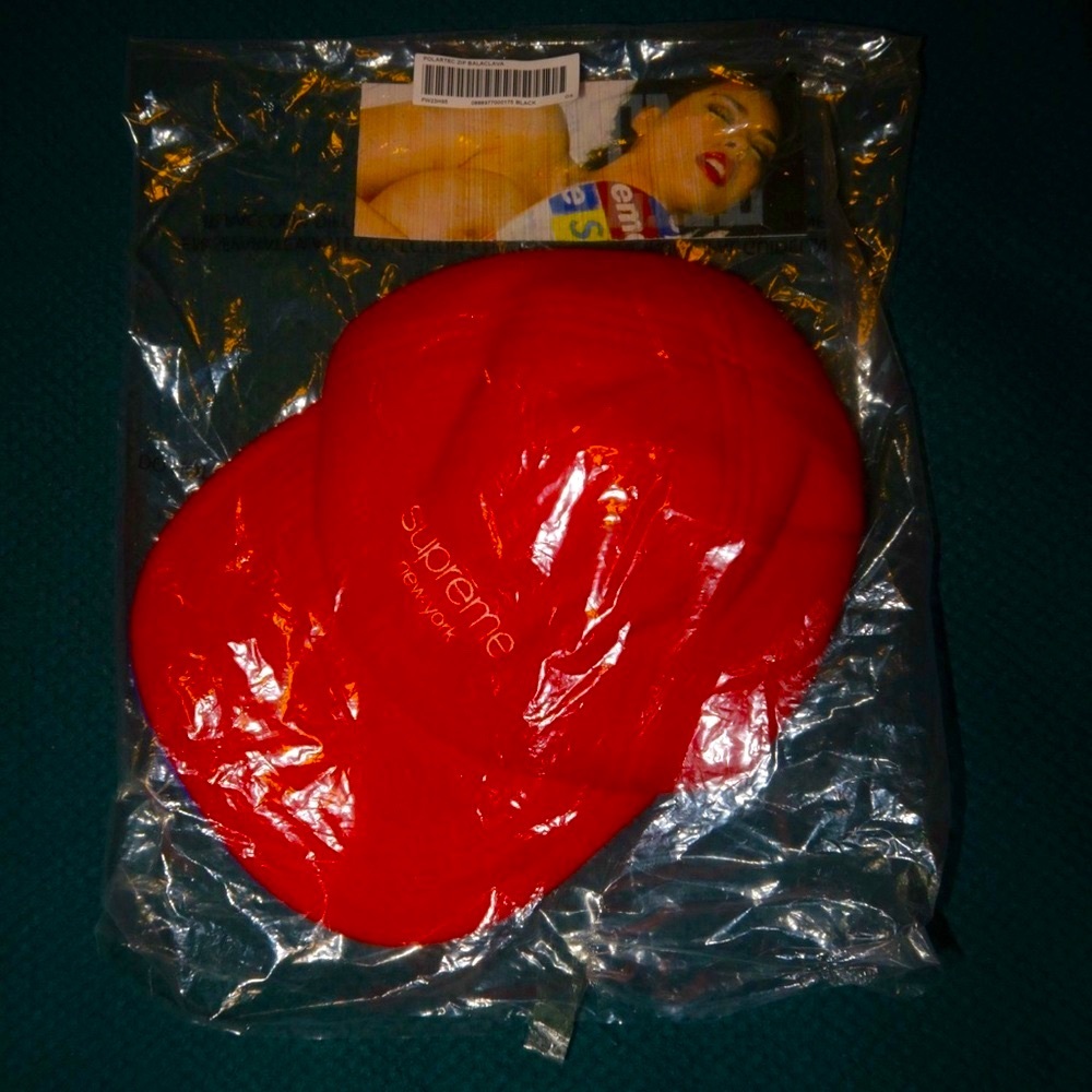 Supreme Hat 6-panel Hat Reversible Red/Blue